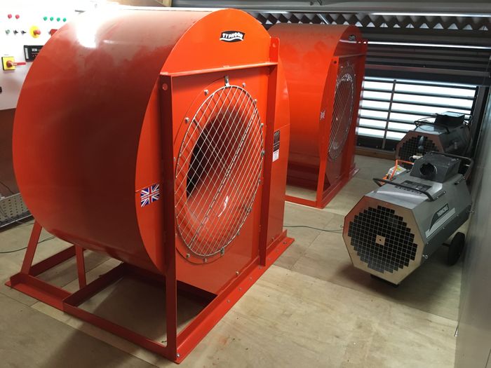 Typhoon Centrifugal Crop Drying Fans